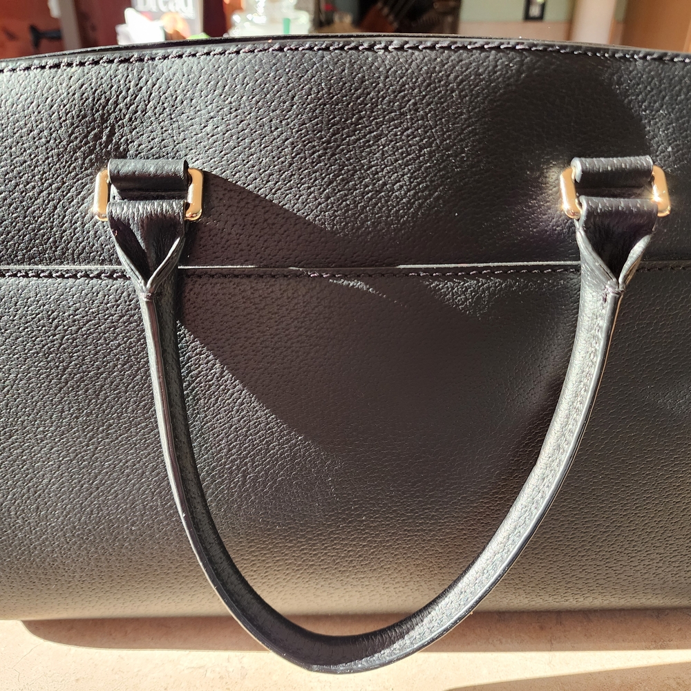Kate Spade Black Leather Handbag